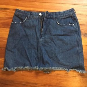 Jean skirt